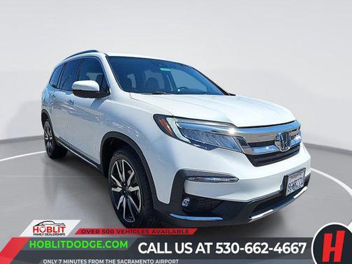 White Diamond Pearl 2019 Honda Pilot Touring 8-Passenger