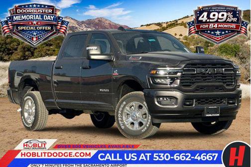 Granite Crystal Metallic Clearcoat 2026 RAM 2500 Big Horn Crew Cab 4x4 6'4' Box