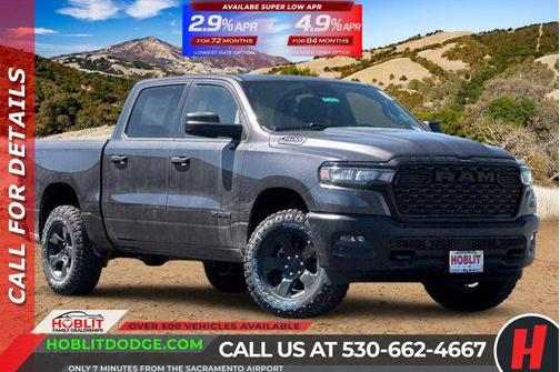 Granite Crystal Metallic Clearcoat 2026 RAM 1500 Warlock Crew Cab 4x4 5'7' Box