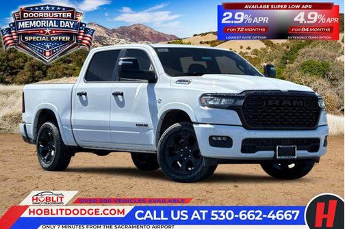 Bright White Clearcoat 2026 RAM 1500 Big Horn/Lone Star