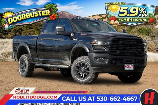 Diamond Black Crystal Pearlcoat 2026 RAM 2500 Tradesman