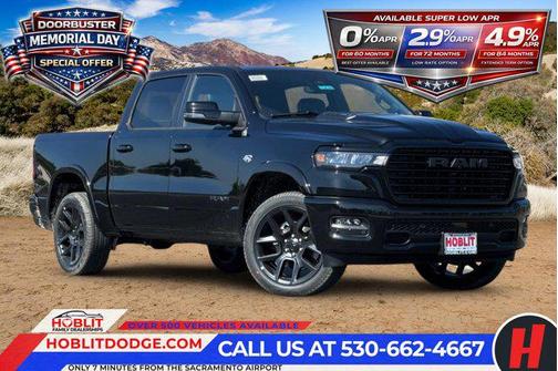Diamond Black Crystal Pearlcoat 2026 RAM 1500 Laramie