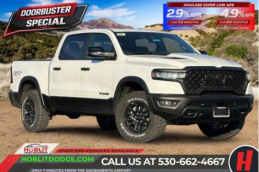 Bright White Clearcoat 2026 RAM 1500 Rebel