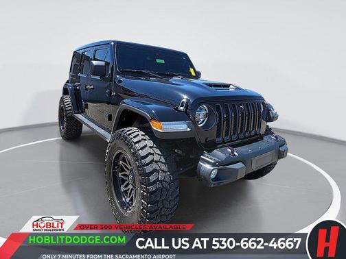 Black Clearcoat 2021 Jeep Wrangler Unlimited Rubicon 392