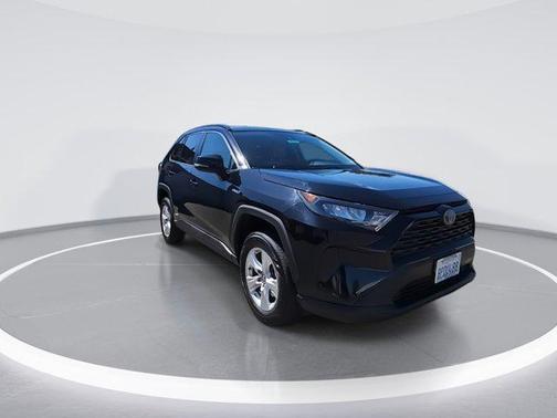 Midnight Black Metallic 2020 Toyota RAV4 Hybrid LE