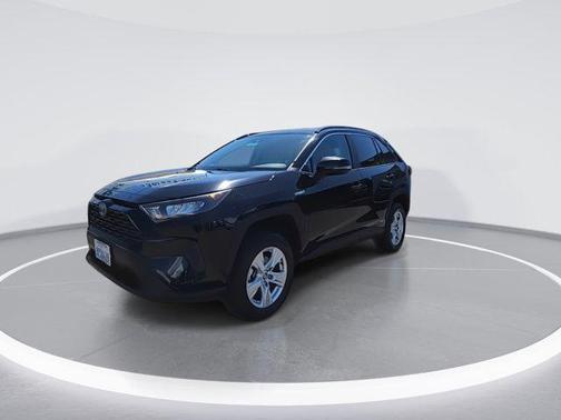 Midnight Black Metallic 2020 Toyota RAV4 Hybrid LE