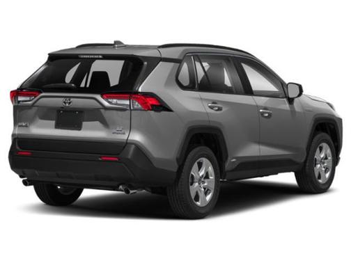 Midnight Black Metallic 2020 Toyota RAV4 Hybrid LE