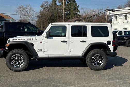 Bright White Clearcoat 2026 Jeep Wrangler Rubicon