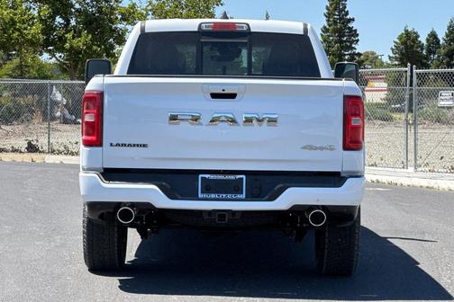 Bright White Clearcoat 2026 RAM 1500 Laramie