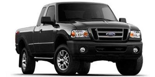 Black 2011 Ford Ranger XLT