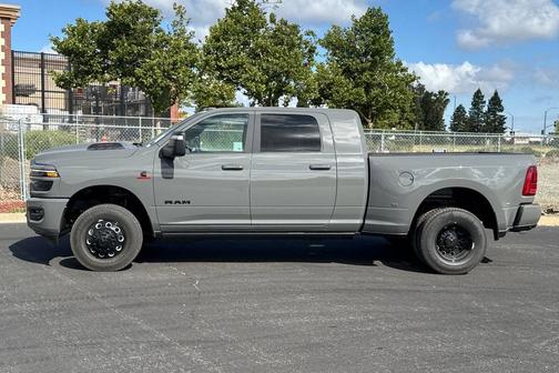Ceramic Gray Clearcoat 2026 RAM 3500 Laramie Mega Cab 4x4 6'4' Box
