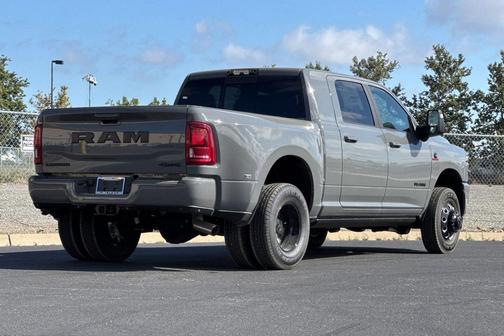 Ceramic Gray Clearcoat 2026 RAM 3500 Laramie Mega Cab 4x4 6'4' Box