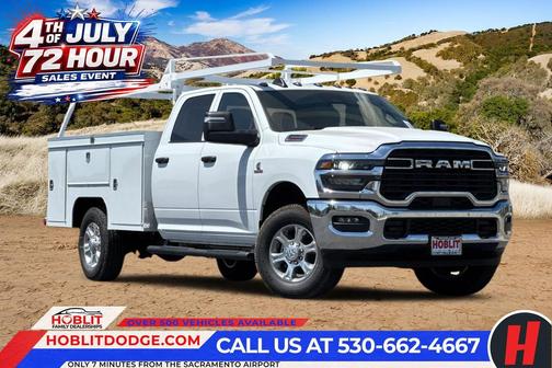Bright White Clearcoat 2026 RAM 3500 Tradesman/Big Horn