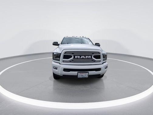 Bright White Clearcoat 2018 RAM 3500 Laramie Mega Cab 4x4 6'4' Box
