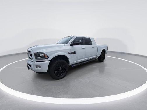 Bright White Clearcoat 2018 RAM 3500 Laramie Mega Cab 4x4 6'4' Box