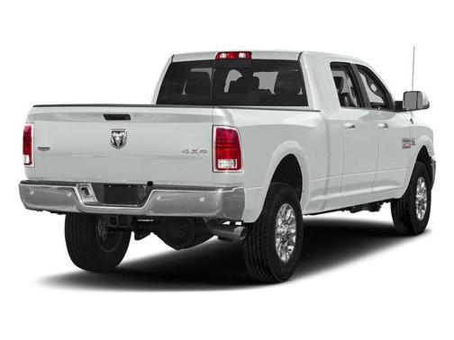 Bright White Clearcoat 2018 RAM 3500 Laramie Mega Cab 4x4 6'4' Box