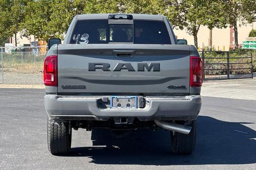 Ceramic Gray Clearcoat 2026 RAM 2500 Laramie Mega Cab 4x4 6'4' Box