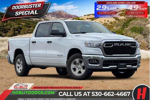 Bright White Clearcoat 2026 RAM 1500 Big Horn/Lone Star