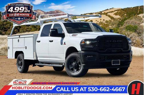 Bright White Clearcoat 2026 RAM 3500 Tradesman