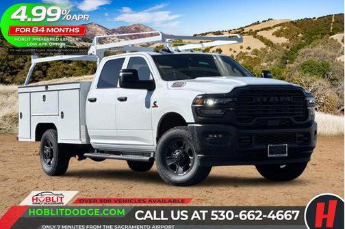Bright White Clearcoat 2026 RAM 3500 Tradesman