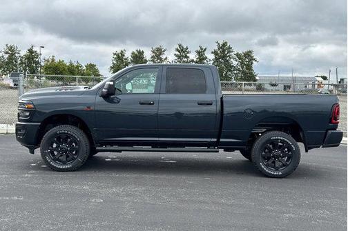 Forged Blue Metallic 2026 RAM 2500 Black Express Crew Cab 4x4 6'4' Box