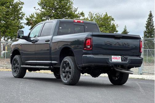 Forged Blue Metallic 2026 RAM 2500 Black Express Crew Cab 4x4 6'4' Box
