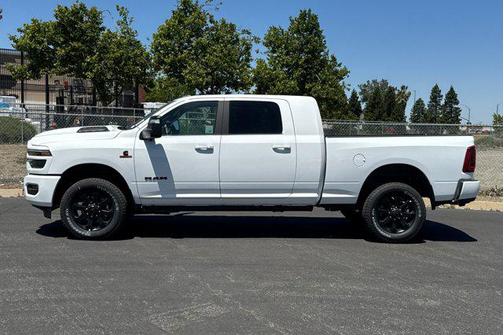 Bright White Clearcoat 2026 RAM 2500 Laramie Mega Cab 4x4 6'4' Box