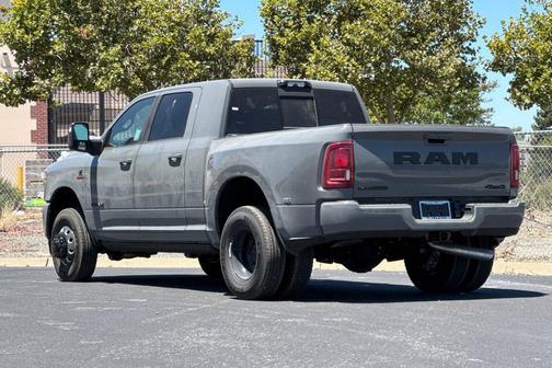 Ceramic Gray Clearcoat 2026 RAM 3500 Laramie Mega Cab 4x4 6'4' Box