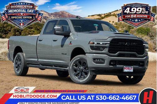 Ceramic Gray Clearcoat 2026 RAM 2500 Laramie Crew Cab 4x4 8' Box