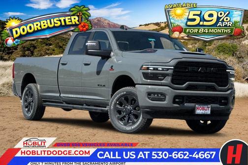 Ceramic Gray Clearcoat 2026 RAM 2500 Laramie Crew Cab 4x4 8' Box
