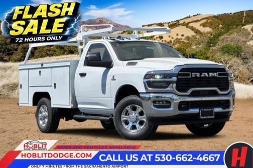 Bright White Clearcoat 2026 RAM 3500 Tradesman