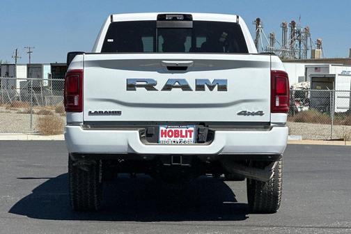 Bright White Clearcoat 2026 RAM 3500 Laramie Mega Cab 4x4 6'4' Box