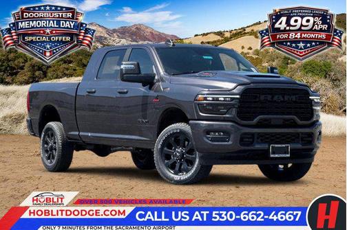 Granite Crystal Metallic Clearcoat 2026 RAM 2500 Laramie Mega Cab 4x4 6'4' Box