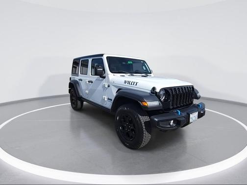 Bright White Clearcoat 2023 Jeep Wrangler 4xe Base