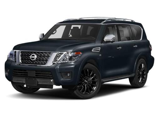 Hermosa Blue Pearl 2020 Nissan Armada Platinum 4WD