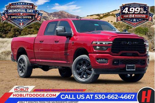 Molten Red Pearlcoat 2026 RAM 2500 Laramie Mega Cab 4x4 6'4' Box