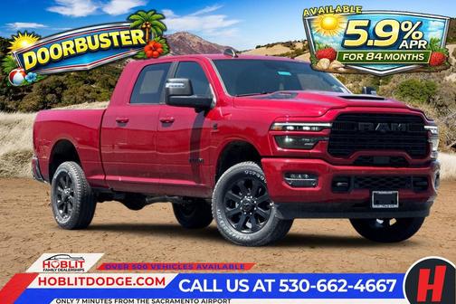 Molten Red Pearlcoat 2026 RAM 2500 Laramie Mega Cab 4x4 6'4' Box