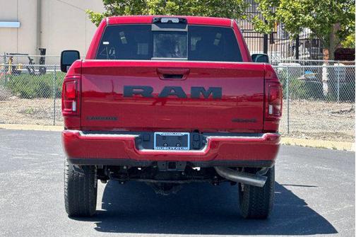Molten Red Pearlcoat 2026 RAM 2500 Laramie Mega Cab 4x4 6'4' Box