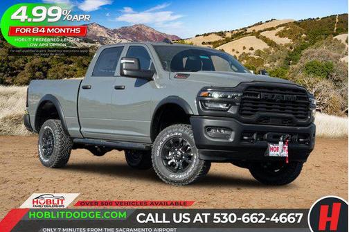 Ceramic Gray Clearcoat 2026 RAM 2500 Tradesman Crew Cab 4x4 6'4' Box