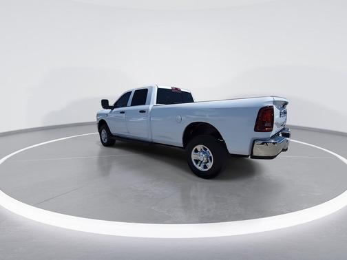 Bright White Clearcoat 2025 RAM 3500 Tradesman Crew Cab 4x4 8' Box