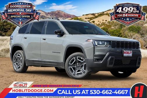 Sting-Gray Clearcoat 2026 Jeep Cherokee Laredo 4x4