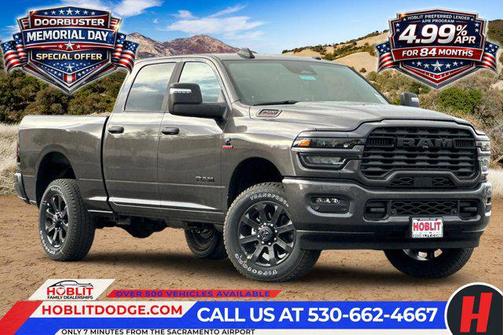 Granite Crystal Metallic Clearcoat 2026 RAM 2500 Big Horn Crew Cab 4x4 6'4' Box