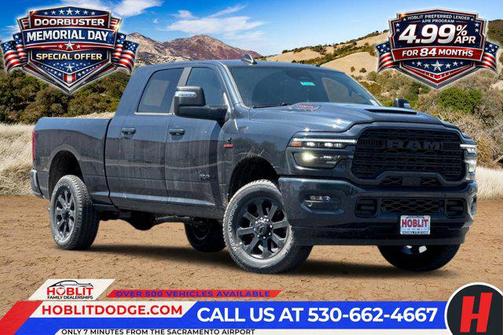 Forged Blue Metallic 2026 RAM 2500 Laramie Mega Cab 4x4 6'4' Box