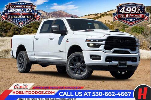 Bright White Clearcoat 2026 RAM 2500 Laramie Crew Cab 4x4 6'4' Box