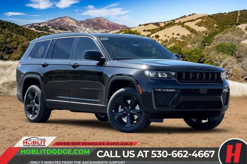 Diamond Black Crystal Pearlcoat 2026 Jeep Grand Cherokee L Limited
