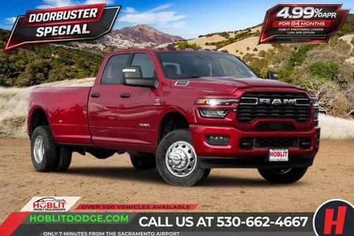 Molten Red Pearlcoat 2026 RAM 3500 Big Horn Crew Cab 4x4 8' Box