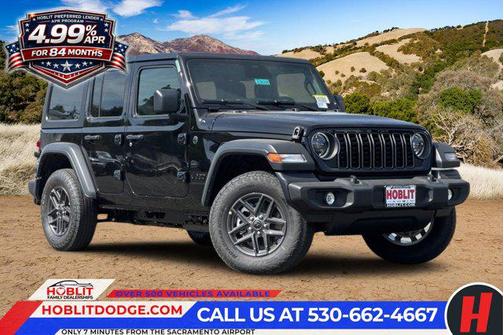 Black Clearcoat 2026 Jeep Wrangler Sport S