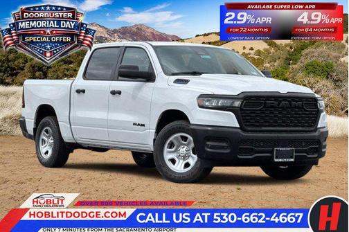 Bright White Clearcoat 2026 RAM 1500 Tradesman