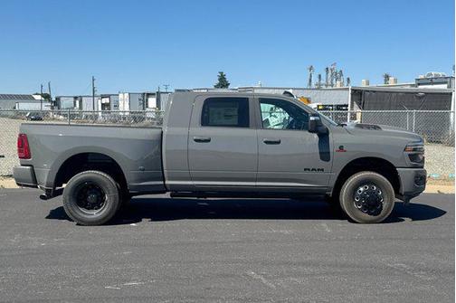 Ceramic Gray Clearcoat 2026 RAM 3500 Laramie Mega Cab 4x4 6'4' Box
