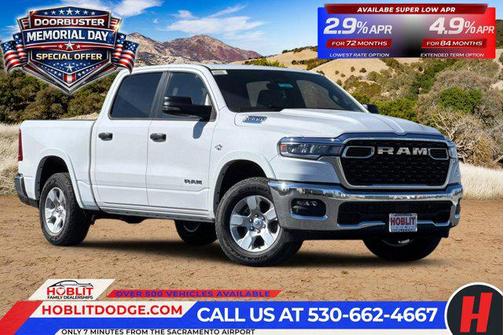 Bright White Clearcoat 2026 RAM 1500 Big Horn/Lone Star